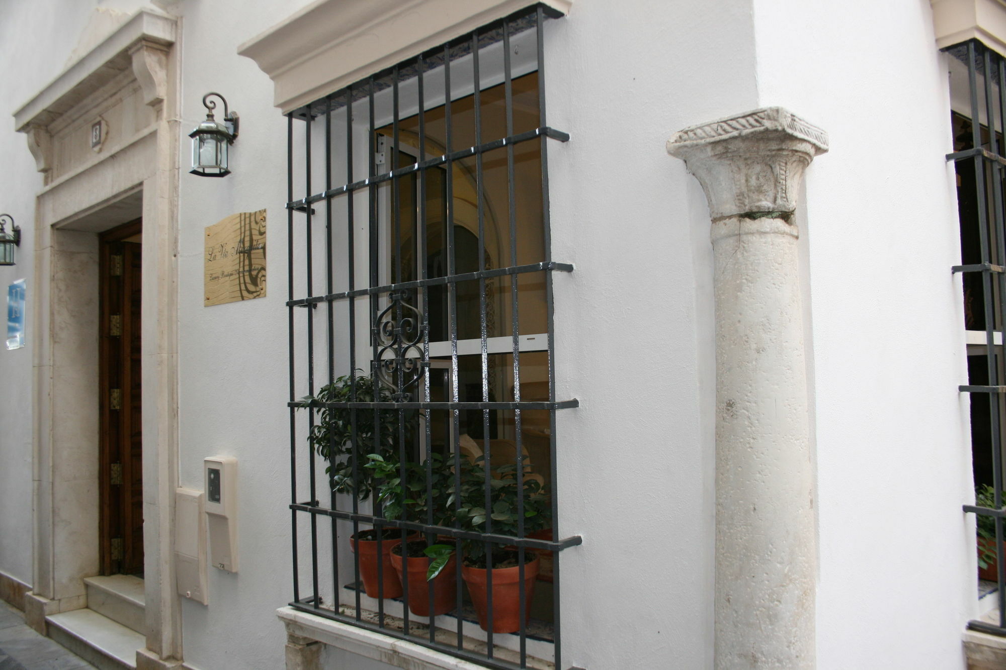 La Via Mezquita Hotel Sevilla Bagian luar foto